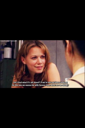 One Tree Hill Quote. Haley James Scott.