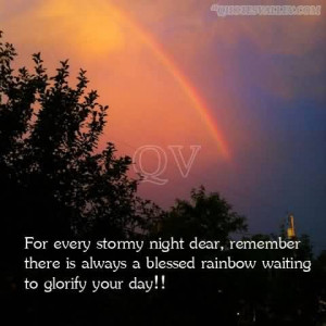 For Every Stormy Night Dear