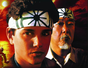 Ralph Macchio who played Daniel Larusso in The Karate Kid trilogy