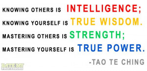... is true power.” -Tao Te Ching More education-related quotes here