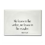 Robert Frost Quote Rectangle Magnet