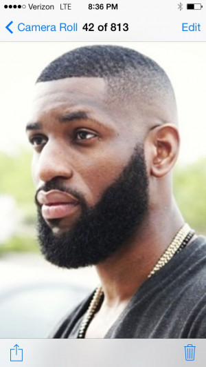 Black men with beards >: Faded Haircuts, Natural Black Hair, Black Men ...