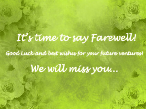 Farewell Quotes