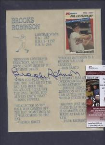 Details about Brooks Robinson Autographed Quote Print JSA