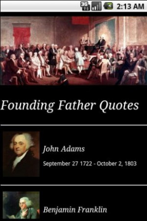 View bigger - Founding Father Quotes for Android screenshot