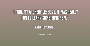 Quotes About Archery