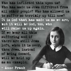 Anne on God and the Jews