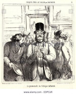 Stock Photo Honor Daumier French 1808 1879 La promenade du