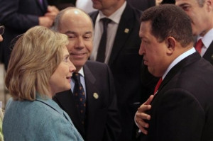 Hugo Chavez amp; Hillary Clinton