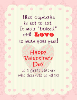 Cute Valentine Poems For Teachers