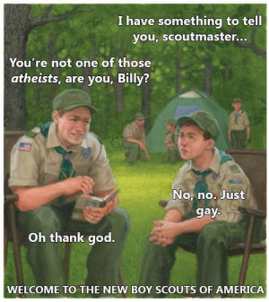 gay youth into its ranks. But guess what: it still strictly forbids ...