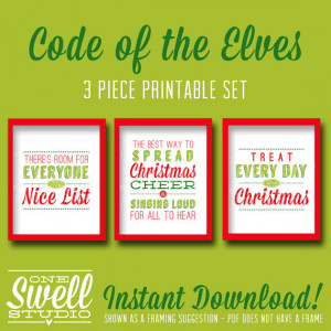 Code of the Elves 8x10