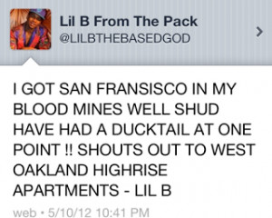 Lil B - Cumin From Da Unda