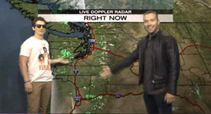 VIDEO: Jai Courtney and Miles Teller Take Over Q13 FOX News’ Weather ...