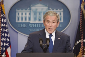 George W. Bush's Farewell Faux Pas