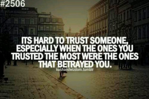 Trust no one...or suffer the consequences!!