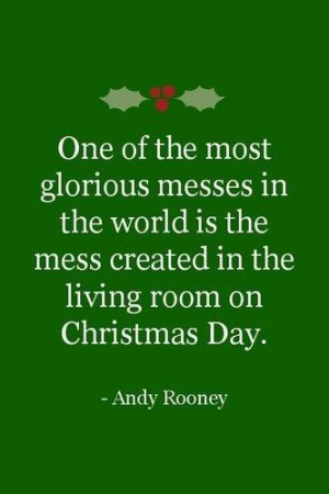 Christmas messes. Wonderful memories from each and every Christmas ...