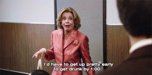 arrested development drunk lucille bluth jessica walter animated GIF