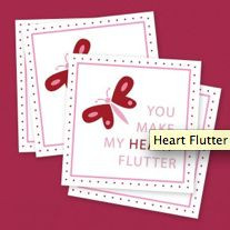 Printable butterfly valentines