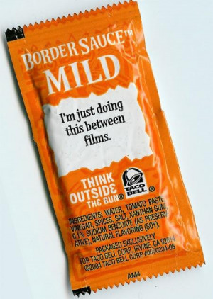 Home Food Taco Bell Sauce Packets