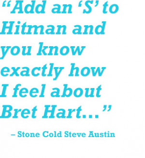 Stone Cold Steve Austin turns the tables on Bret Hart as referee Ken ...