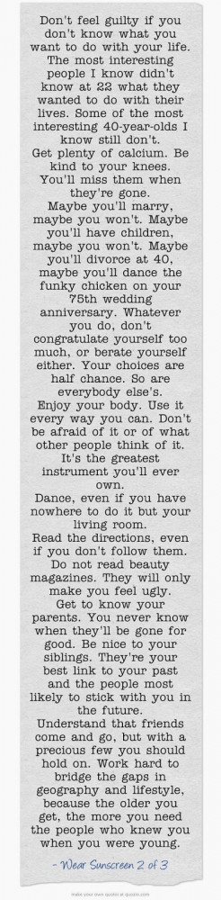 don t feel guilty if you don t know what you want to do with your life ...