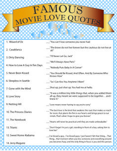 printable movie love quotes
