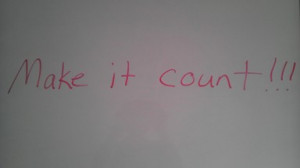 High School Memories Quotes Whiteboard quote of the day: