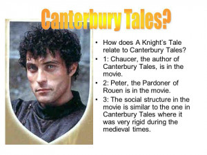 Cantebury Tales Love Knights