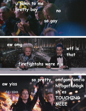 LOL The Hunger Games THG katniss everdeen jennifer lawrence Josh ...