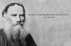 tolstoy classical music quotes