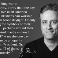Jon Stewart: The Long War on Christianity