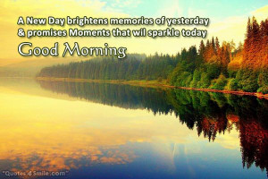New Day Brightens Memories Of Yesterday