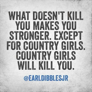 Country girls...
