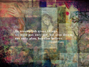 Anatole France Quote Digital Art - Anatole France Quote Fine Art Print