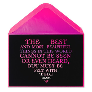 Mean Valentines Day Quotes Felt with the heart quote