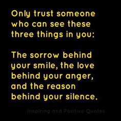 ... trusting at all anymore. All friends and family will betray you if