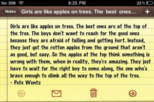 apple theory, boys, cute, feelings, girls, iphone, itouch, love, notes ...