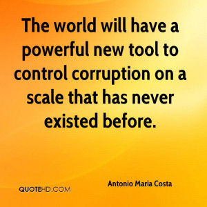 The world will have a powerful new tool to control corruption on a ...
