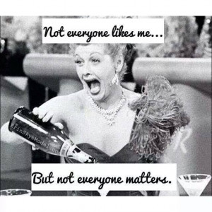 Not everyone matters .... #Lucille