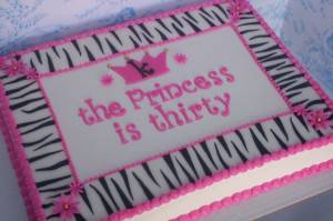 Walmart Princess Birthday Sheet Cake