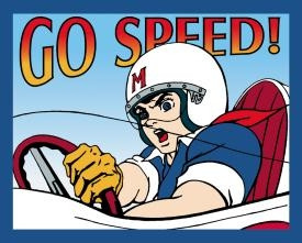 Speed Racer Tin Sign