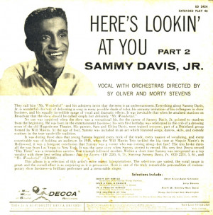 Sammy Davis Jr Give A Fool A Chance Jerry Stevens