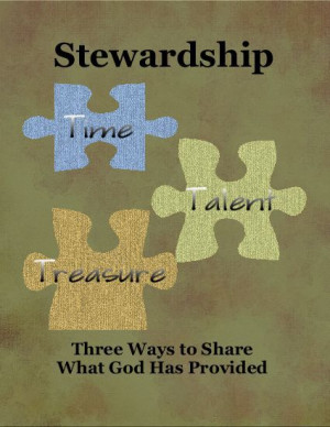 Stewardship ~ Giving of Your Time