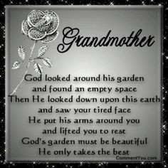 . Missing Grandma Quotes, Gone Grandma Quotes, Family Memories Quotes ...