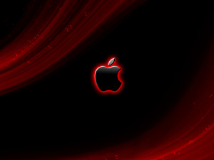 Shining Red Apple