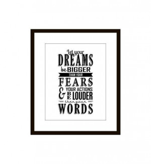 Print, Inspirational, Motivational Quote Wall Art, Black and White ...