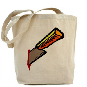 ... Gifts > Cool Bags & Totes > Knife In My Back Funny T-Shirt Tote Bag