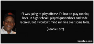 More Ronnie Lott Quotes