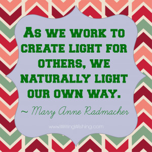 Alison Lee Way via Our Own Light Quote